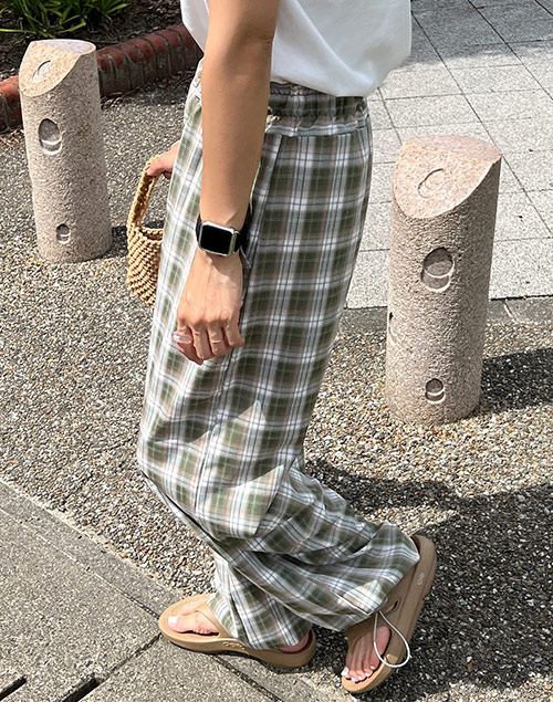 plaid relax pants（パンツ/パンツ）| mi___.5 | 東京ガールズマーケット