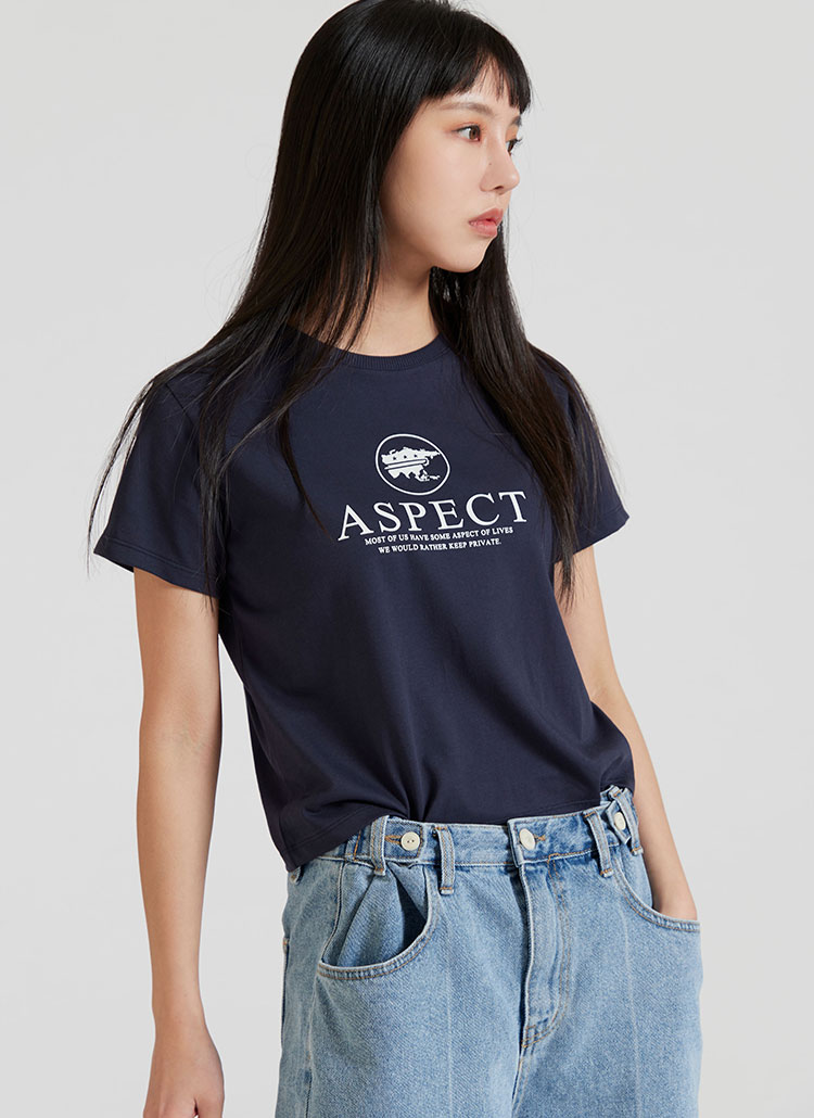ASPECT半袖Tシャツ | Unique luce | 詳細画像1