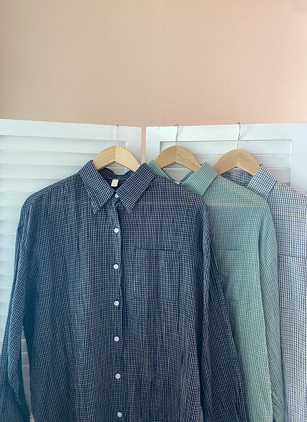 チェックルーズフィットシャツ・全3色 | DHOLIC | 詳細画像3