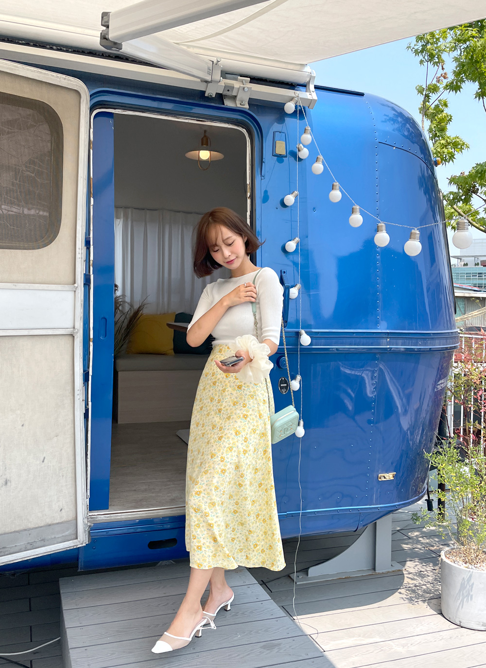 2TYPEボートネックニット・全3色 | DHOLIC | 詳細画像8