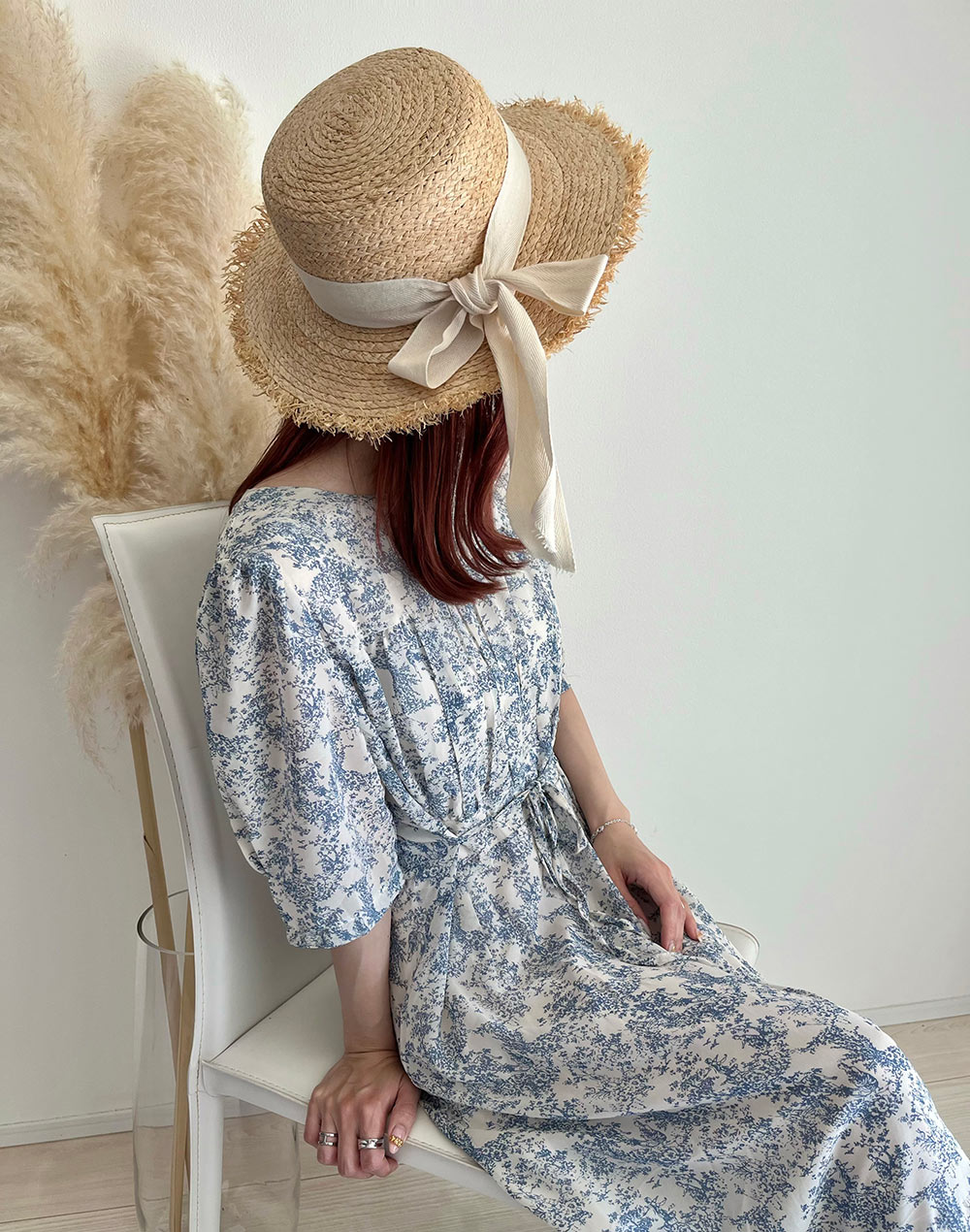 美品☆Broccoliブロッコリー　レトロな花柄ワンピース・チュニック　オレンジ Amazon.co.jp: [スロウライド] レディース 女の子 おんなのこ