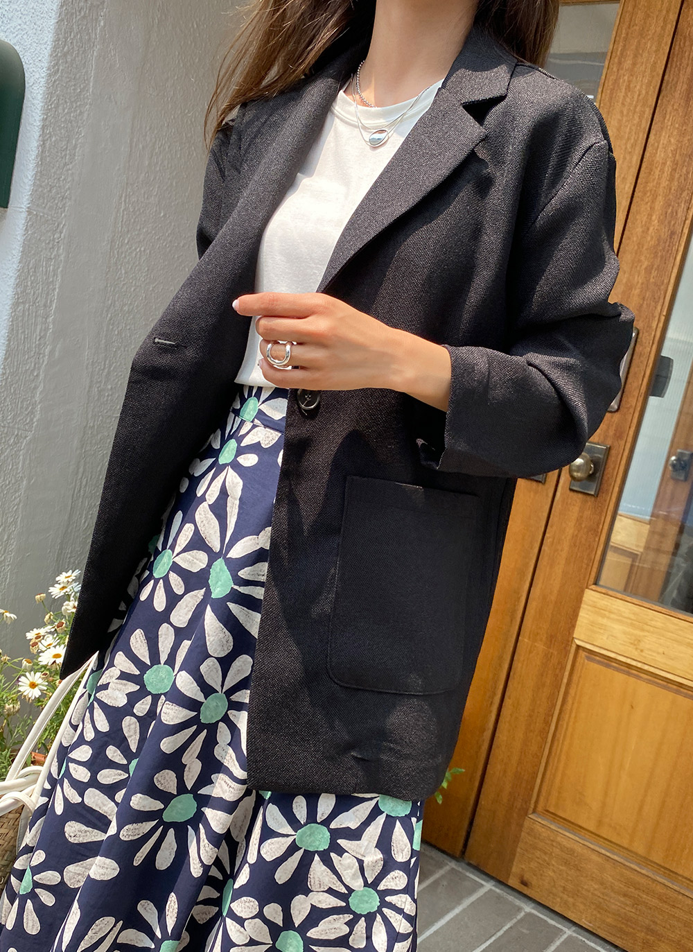 サークルペンダント&ボールチェーンネックレス2SET・全2色 | DHOLIC | 詳細画像11