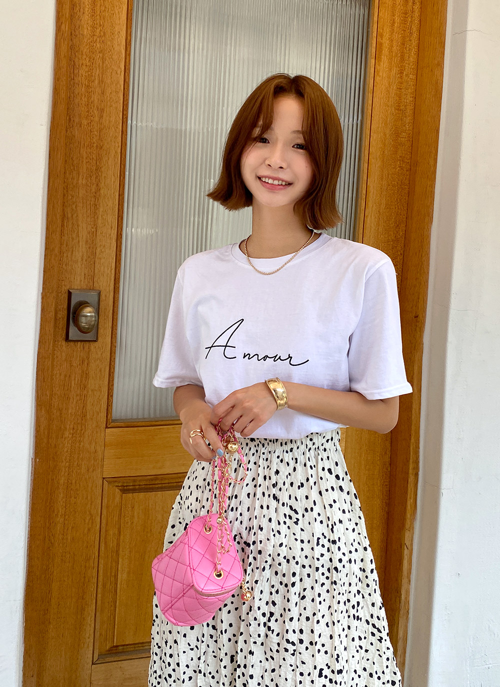 サークルペンダント&ボールチェーンネックレス2SET・全2色 | DHOLIC | 詳細画像17