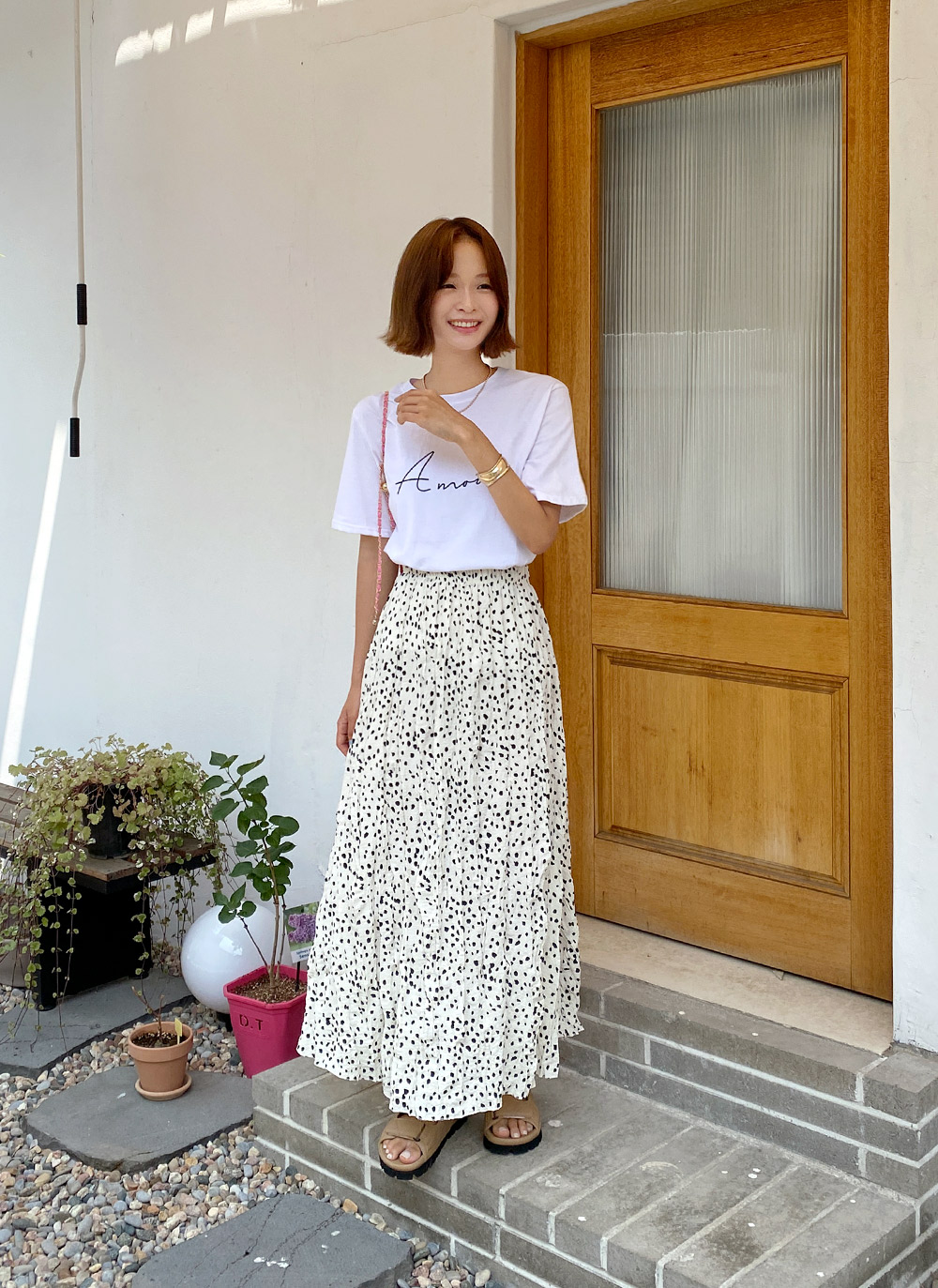 サークルペンダント&ボールチェーンネックレス2SET・全2色 | DHOLIC | 詳細画像18