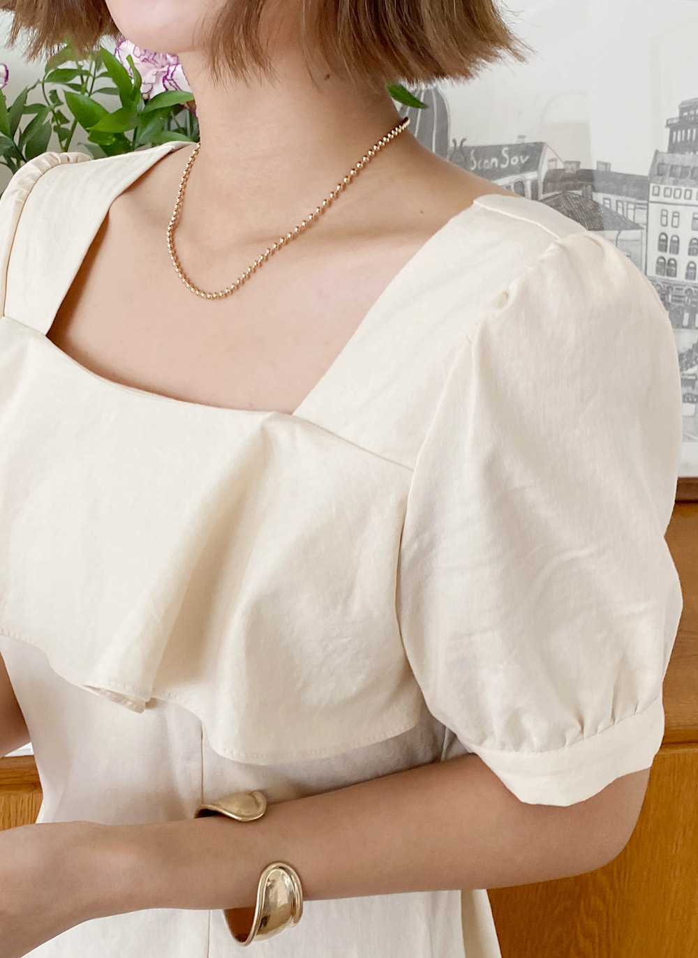 サークルペンダント&ボールチェーンネックレス2SET・全2色 | DHOLIC | 詳細画像21