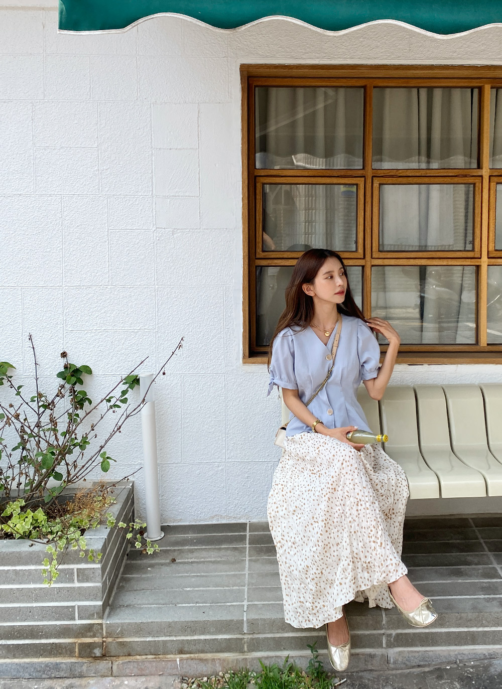 サークルペンダント&ボールチェーンネックレス2SET・全2色 | DHOLIC | 詳細画像27