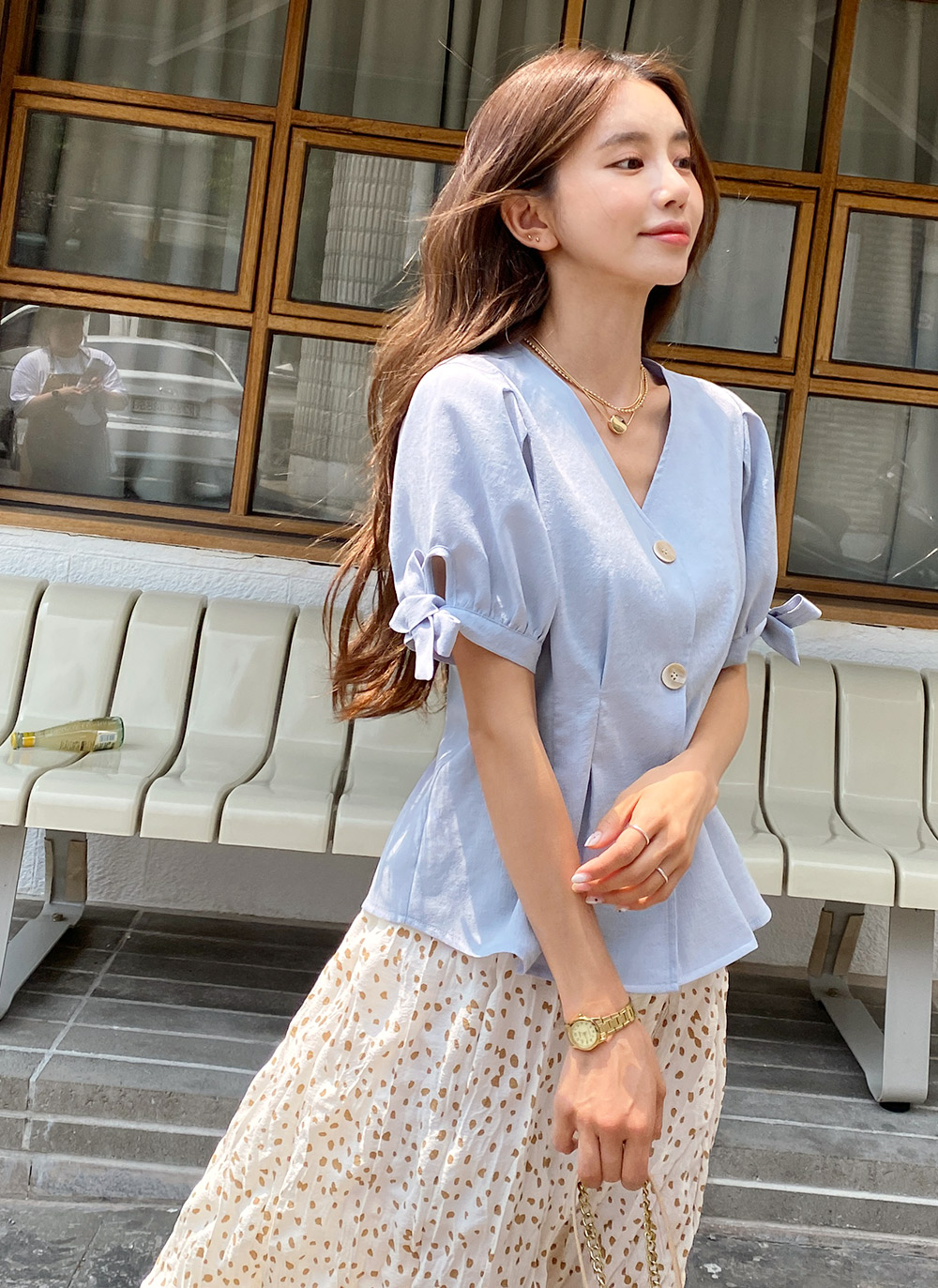 サークルペンダント&ボールチェーンネックレス2SET・全2色 | DHOLIC | 詳細画像28
