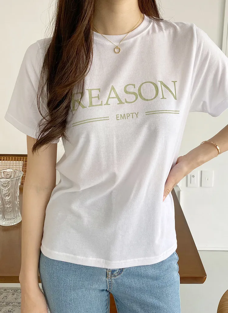 REASONラインTシャツ | rielar | 詳細画像1