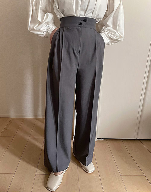 high-waist style up pants（パンツ/パンツ）| hnnhim_ | 東京ガールズマーケット
