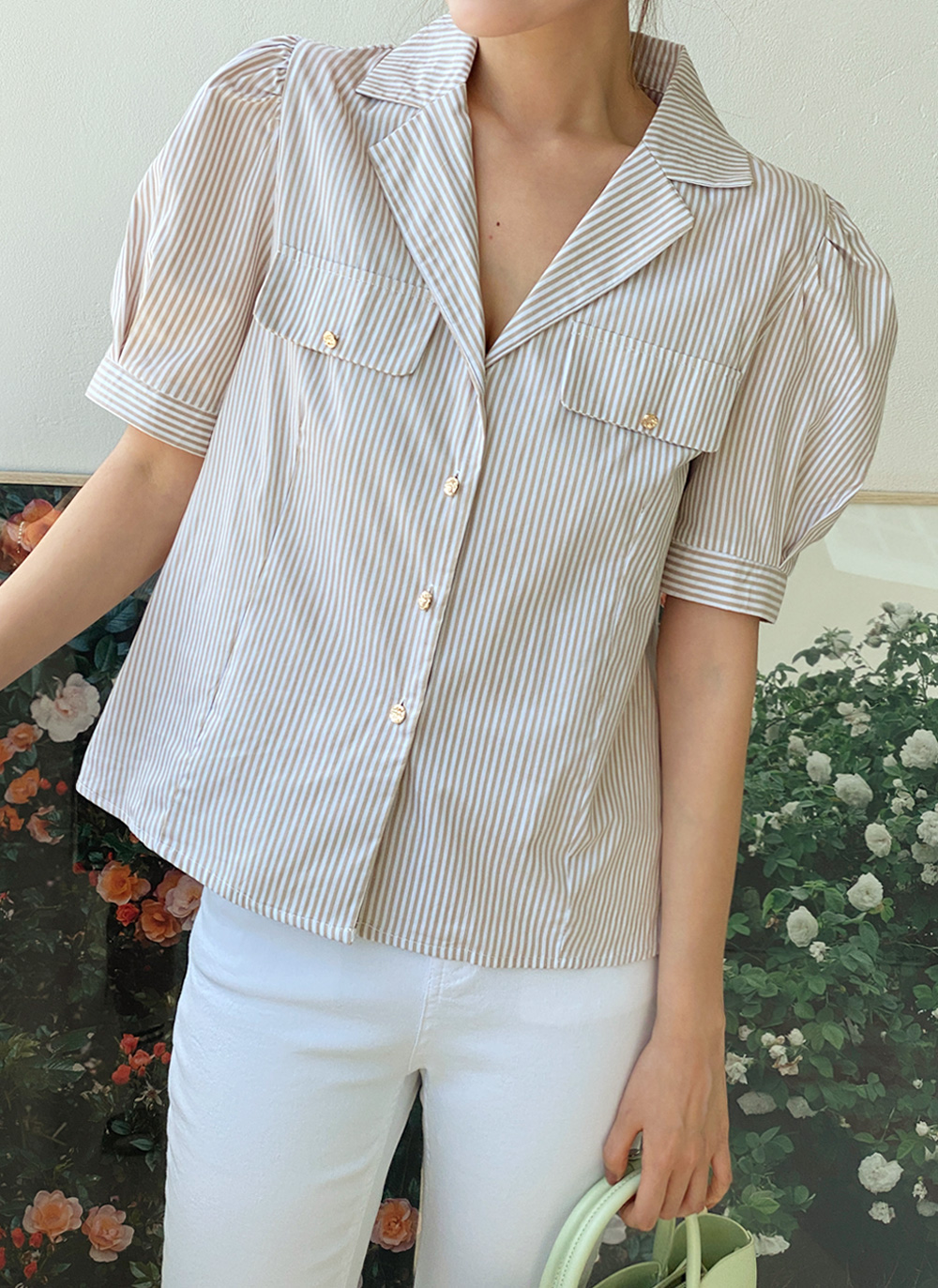 TORY BURCH/one-piece/goldbutton/blue/花柄/ベルト付き/トリーバーチ 