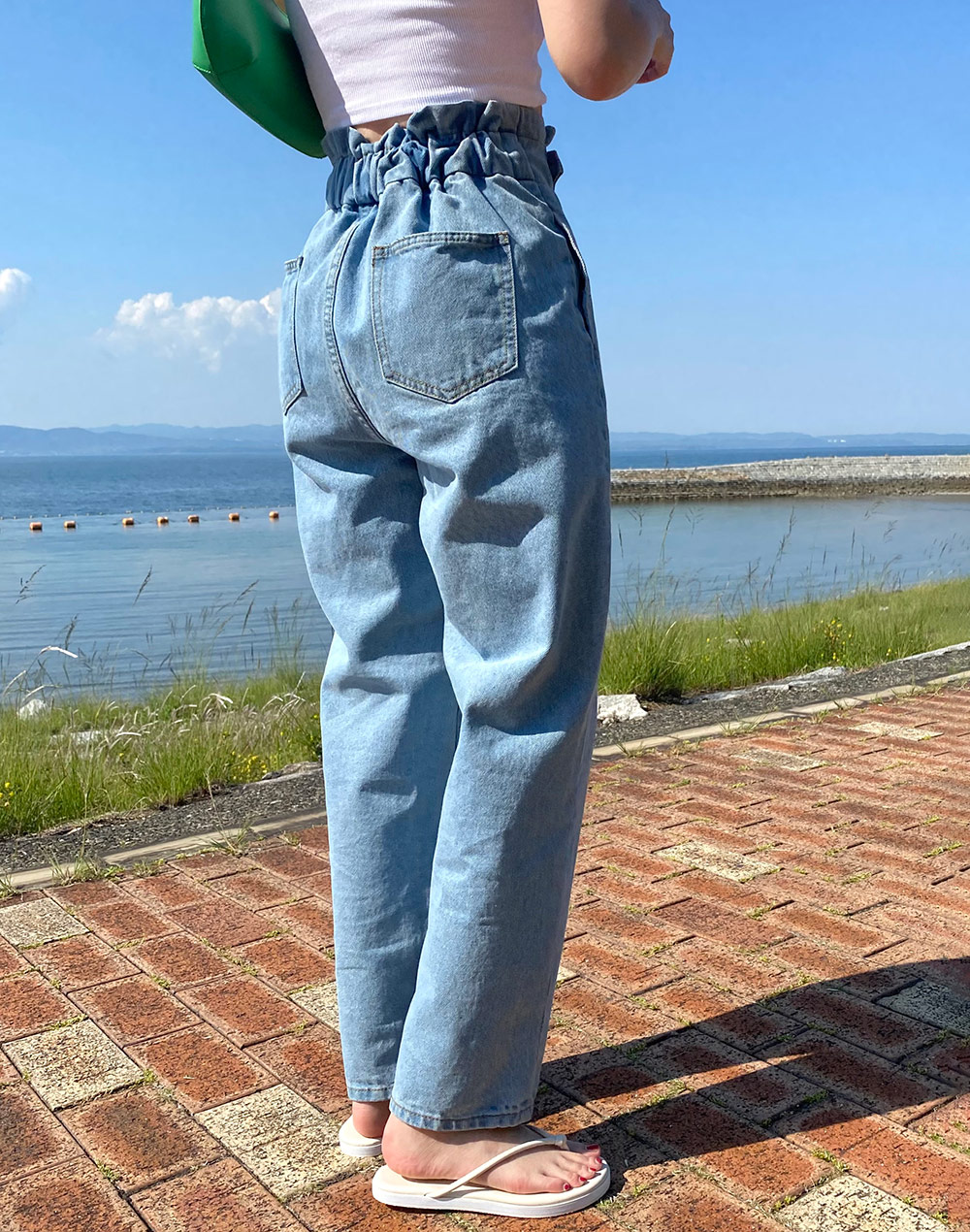 ウエストデザインデニム | レディースファッション通販 - DHOLIC