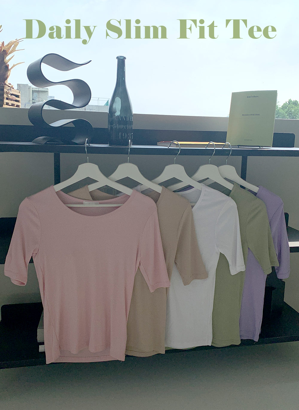 リブTシャツ・全6色 | DHOLIC PLUS | 詳細画像2