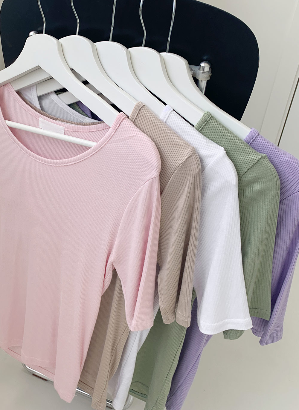 リブTシャツ・全6色 | DHOLIC PLUS | 詳細画像17