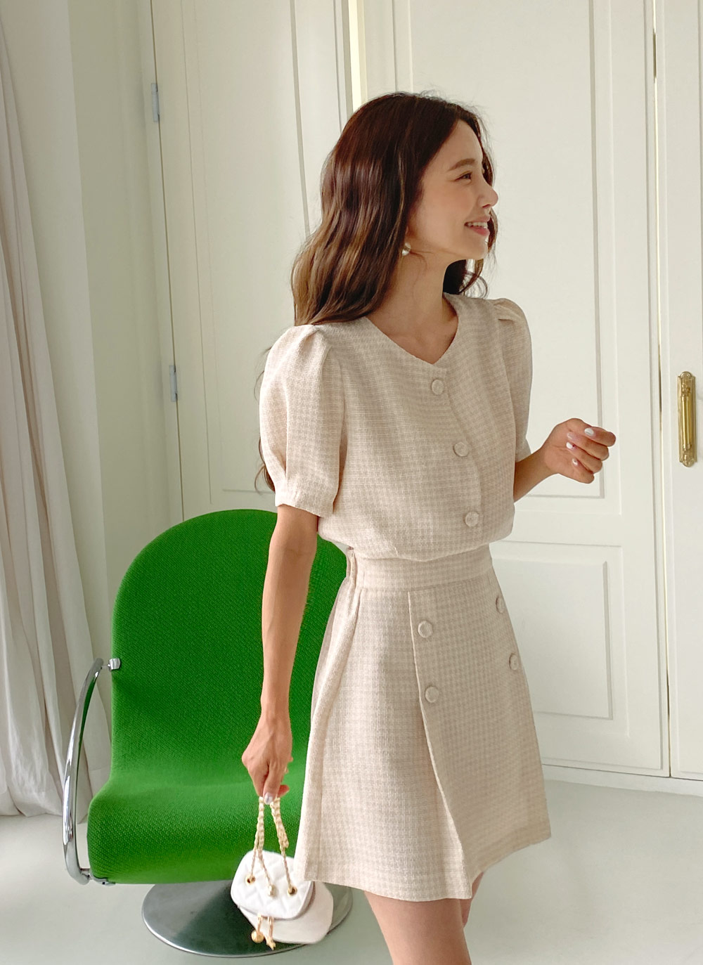 seooocookieツイード クロップドジャケット seooocookieツイード クロップドジャケット ツィードクロップド