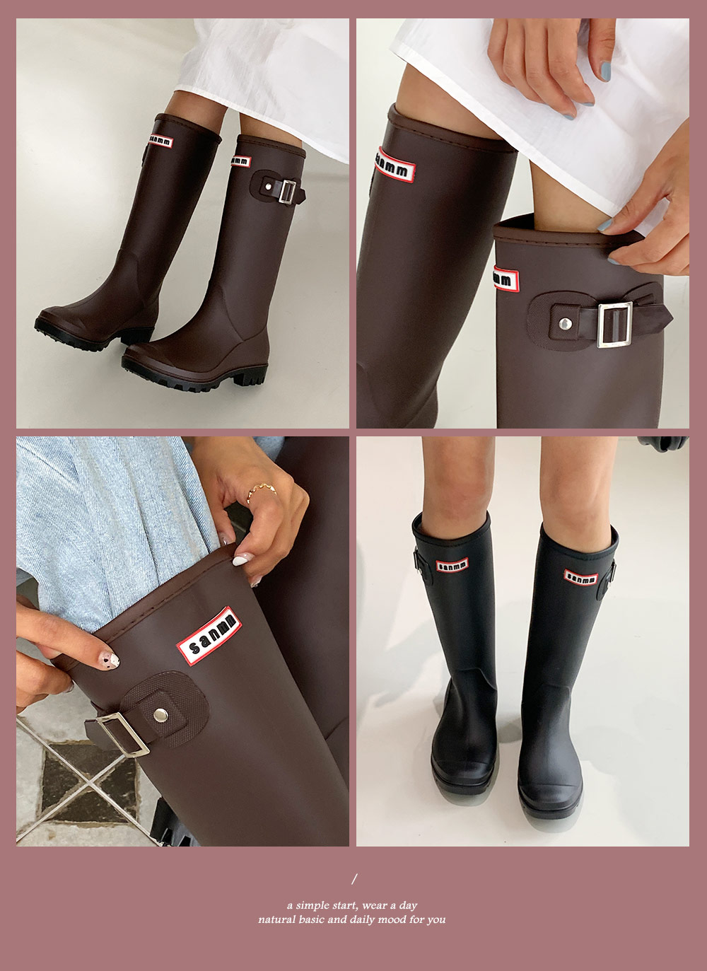 【 】Wende CKロゴ アンクルブーツ レインブーツ Amazon.com | Calvin Klein Women's Wende Boot, Black 001, 6