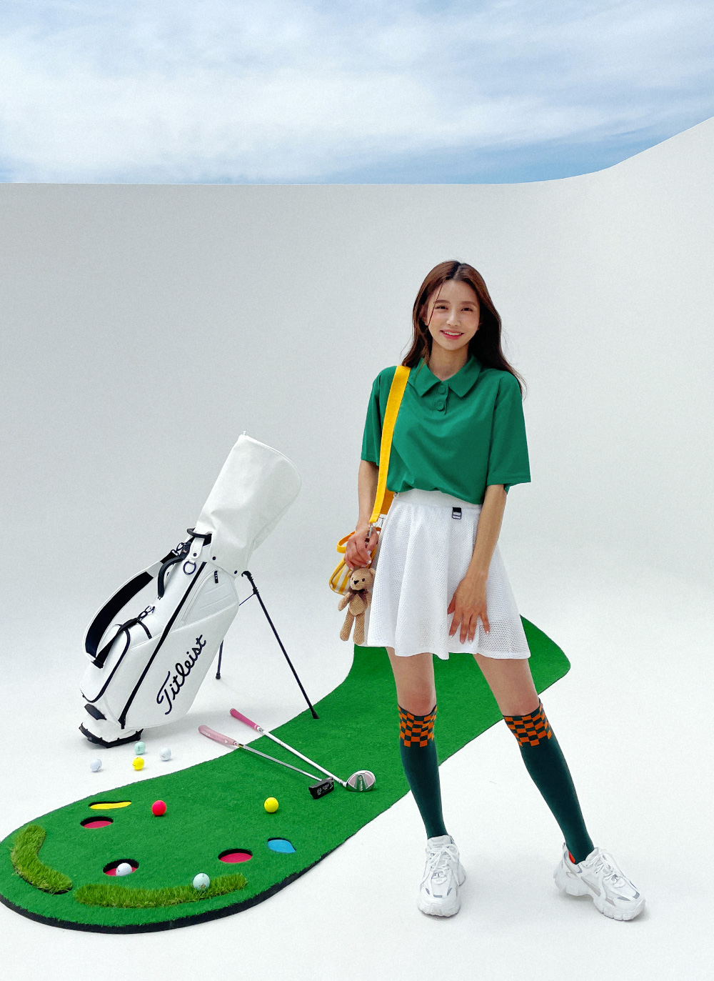 ストラップ付テディーベアキーリング・全6色 | DHOLIC | 詳細画像8