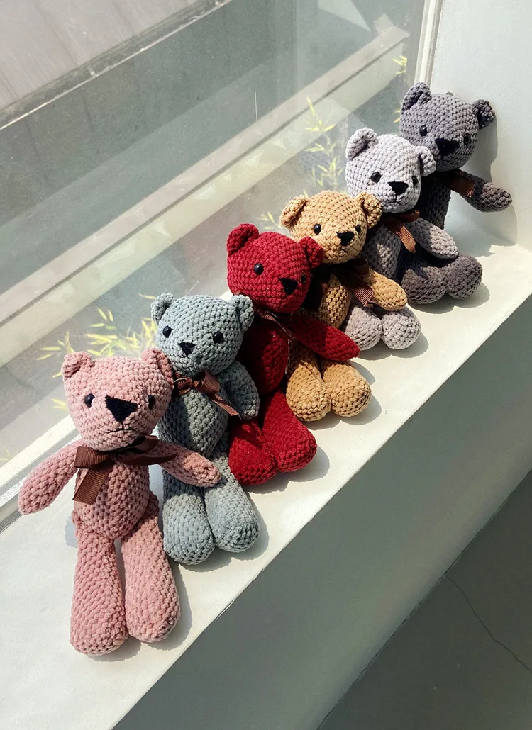 ストラップ付テディーベアキーリング・全6色 | DHOLIC | 詳細画像1