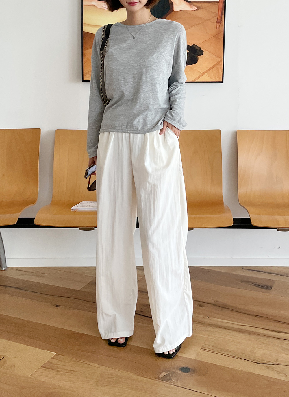 ナイロンストレートパンツ・全4色 | レディースファッション通販 - DHOLIC