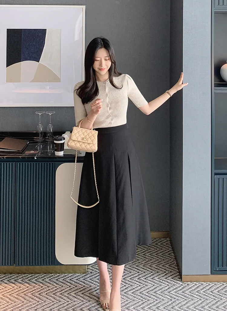 プリーツロングスカート | レディースファッション通販 - DHOLIC 