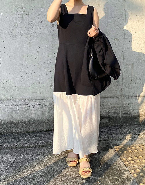 switching dress（セットアップ可）（ワンピース/ロング）| ebimi_benizy | 東京ガールズマーケット