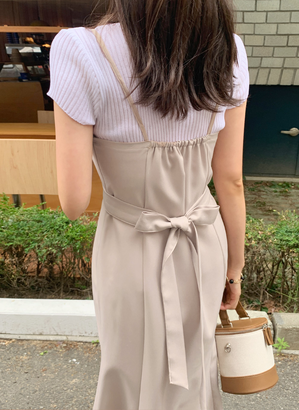 リボンマーメイドキャミワンピース | レディースファッション通販 - DHOLIC