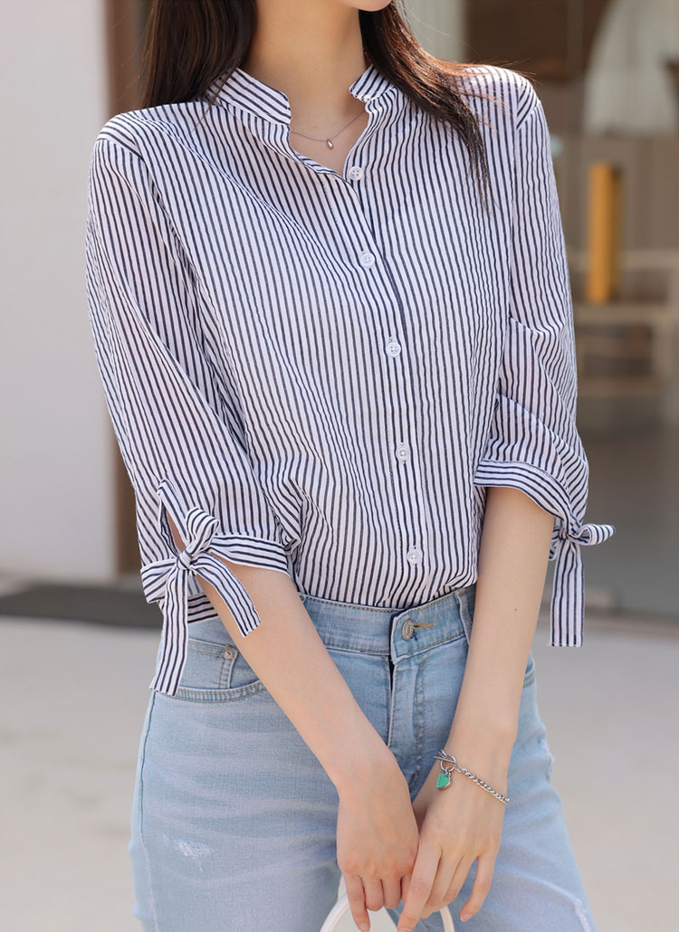 袖リボンパターンスキッパーシャツ P ブラウス シャツ レディースファッション通販 Dholic ディーホリック 袖リボンパターンスキッパーシャツ P ブラウス シャツ レディースファッション通販 Dholic ディーホリック