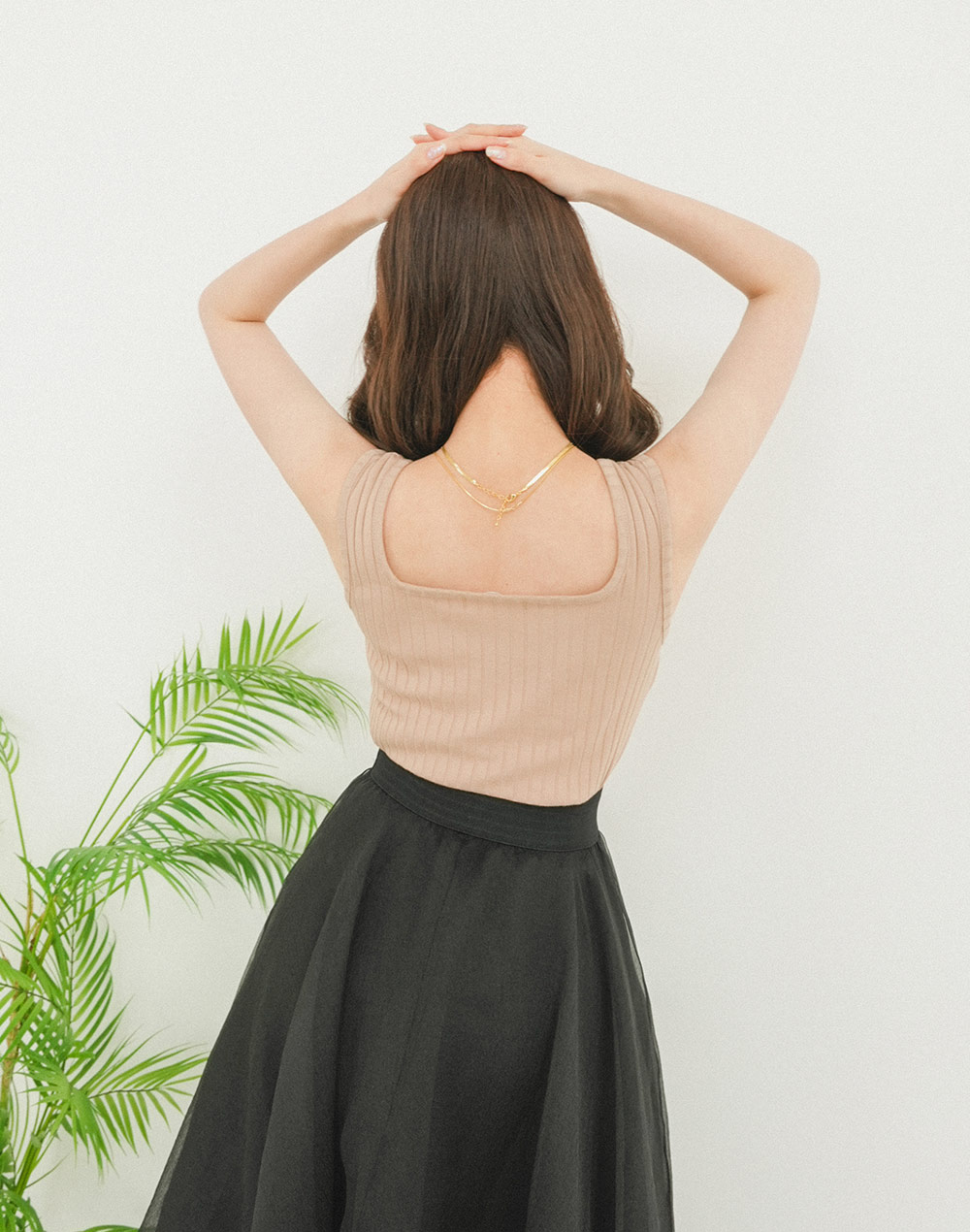 square neck sleeveless | 詳細画像12