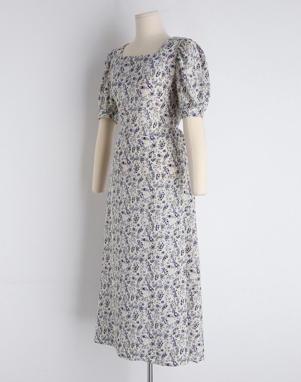 square neck floral onepiece | 詳細画像20