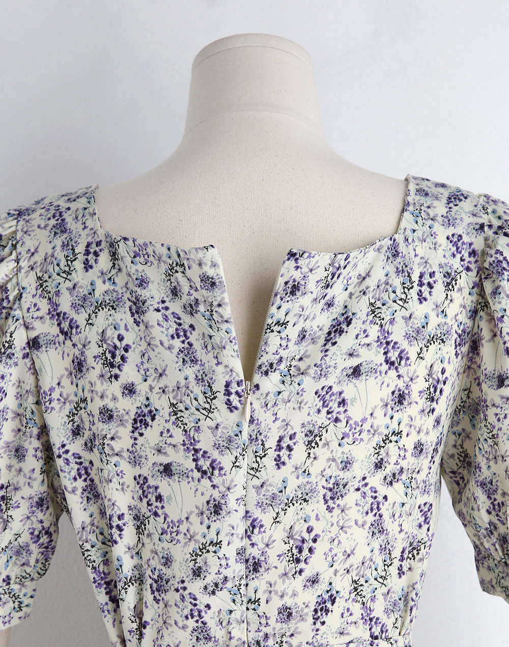 square neck floral onepiece | 詳細画像24