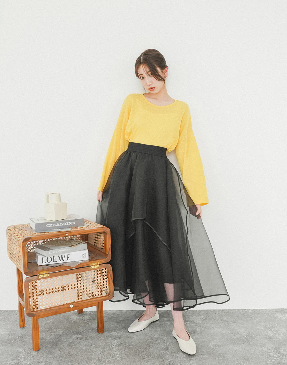 simple linen T-shirt | 詳細画像2