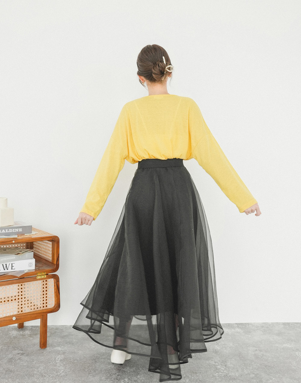 simple linen T-shirt | 詳細画像14