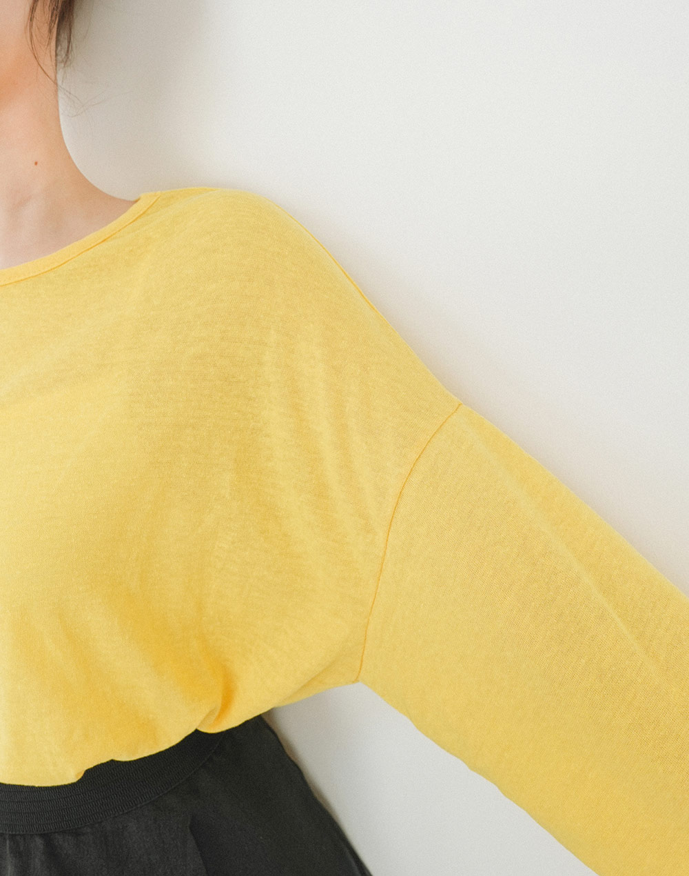 simple linen T-shirt | 詳細画像16