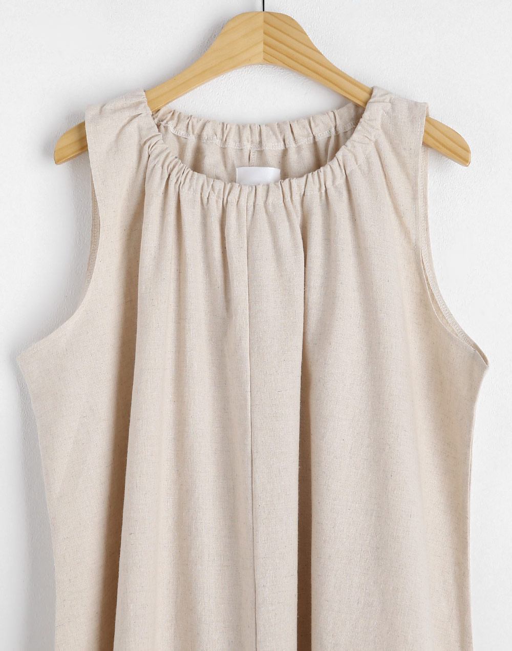 shirring neck sleevelessonepiece | 詳細画像20