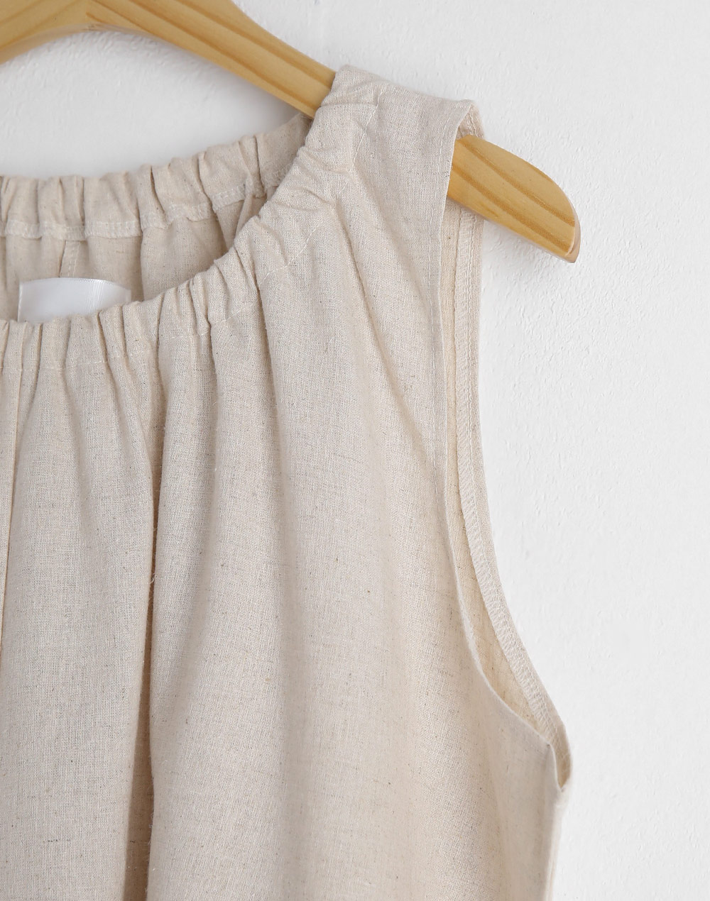 shirring neck sleevelessonepiece | 詳細画像21