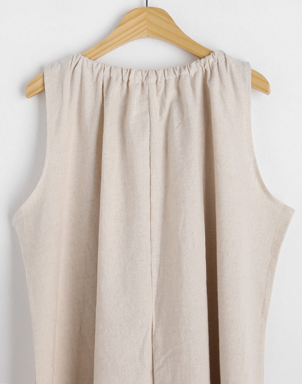 shirring neck sleevelessonepiece | 詳細画像24