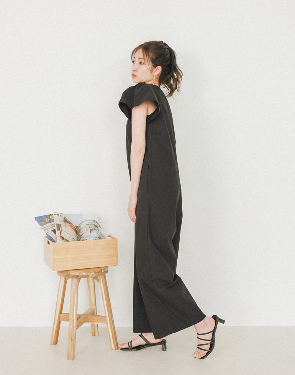frill sleeve jumpsuits | 詳細画像8