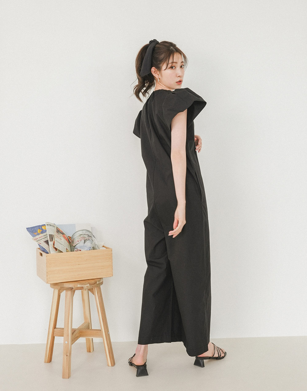 frill sleeve jumpsuits | 詳細画像9
