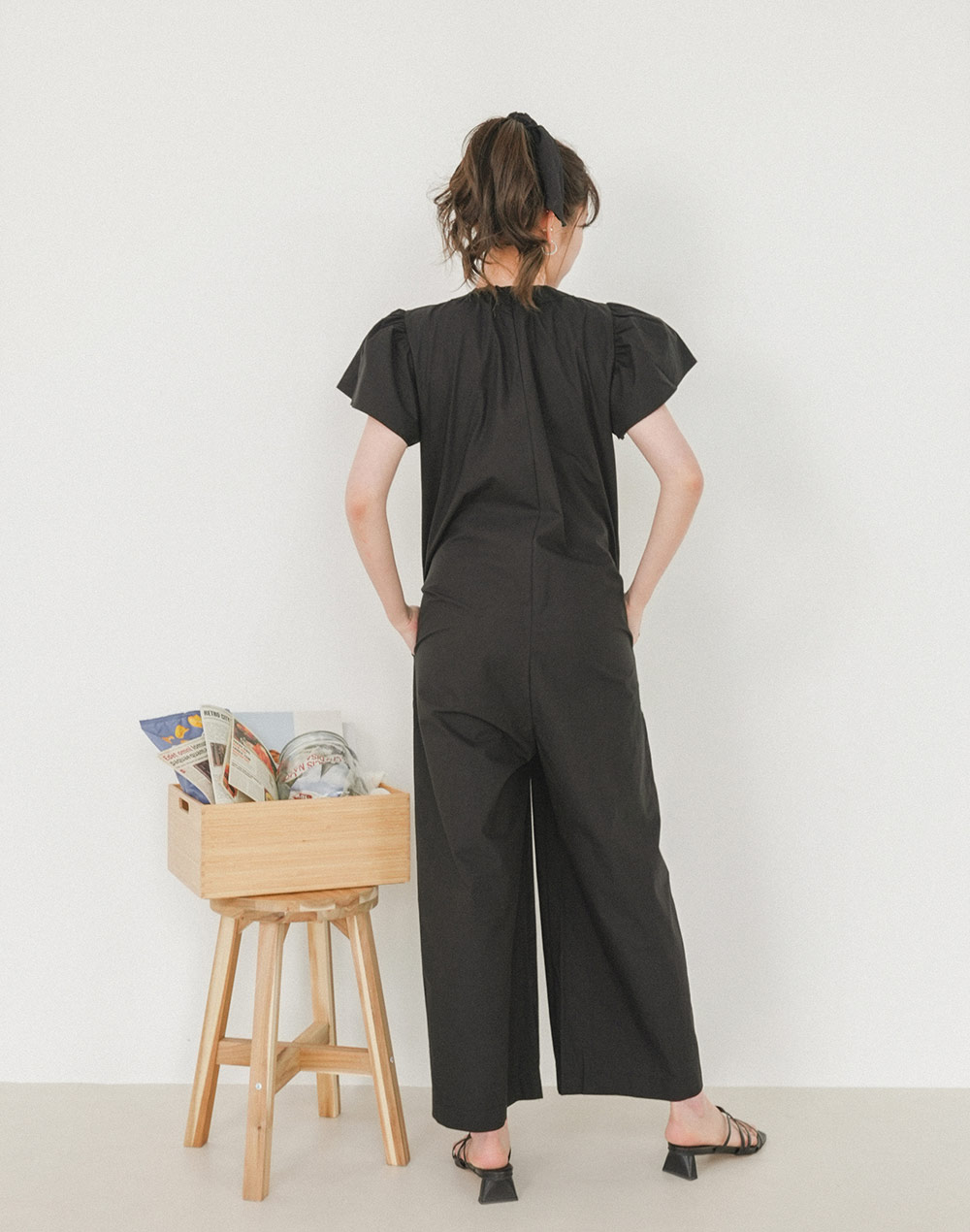 frill sleeve jumpsuits | 詳細画像10