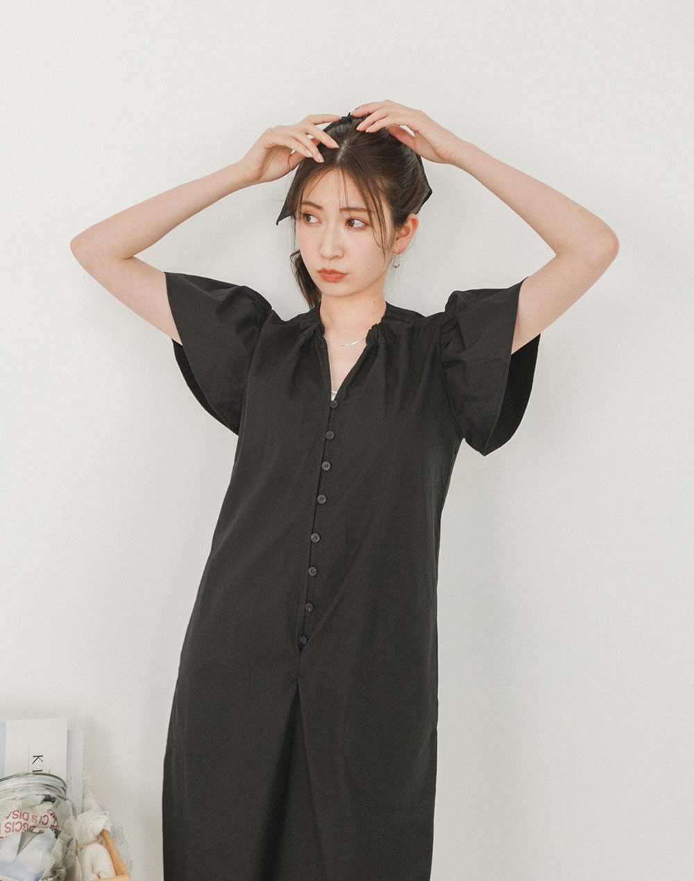 frill sleeve jumpsuits | 詳細画像12