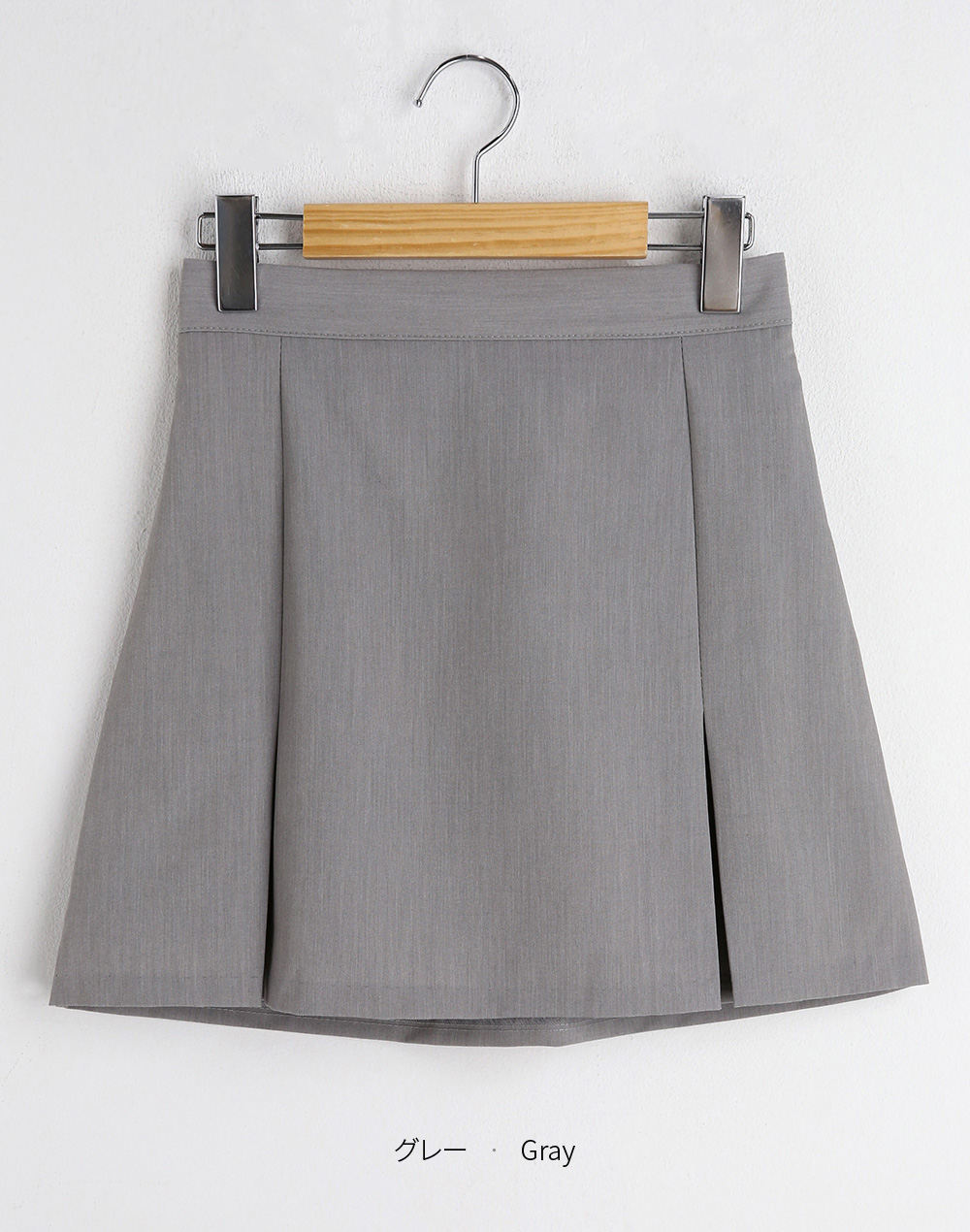 inverted pleats skirt | 詳細画像15