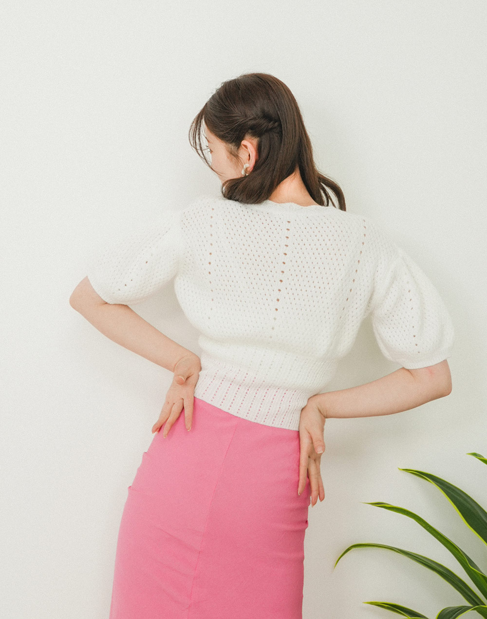 punching cardigan | 詳細画像9