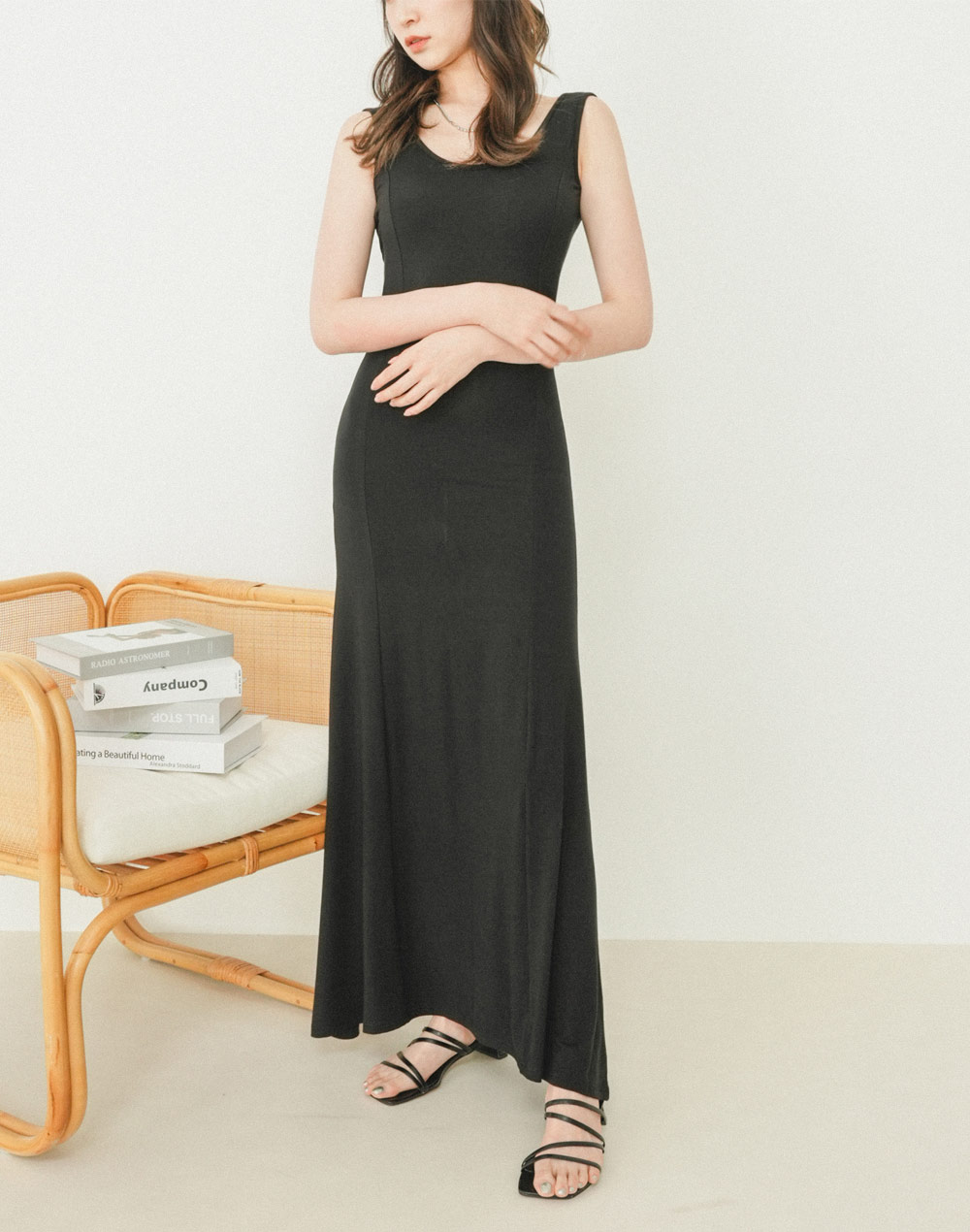 flare onepiece with cup | 詳細画像12