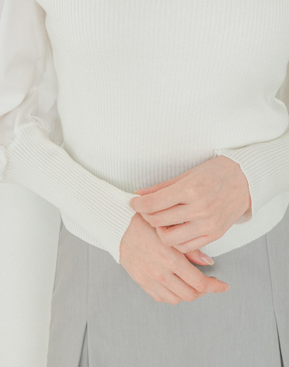 power shoulder knit | 詳細画像13