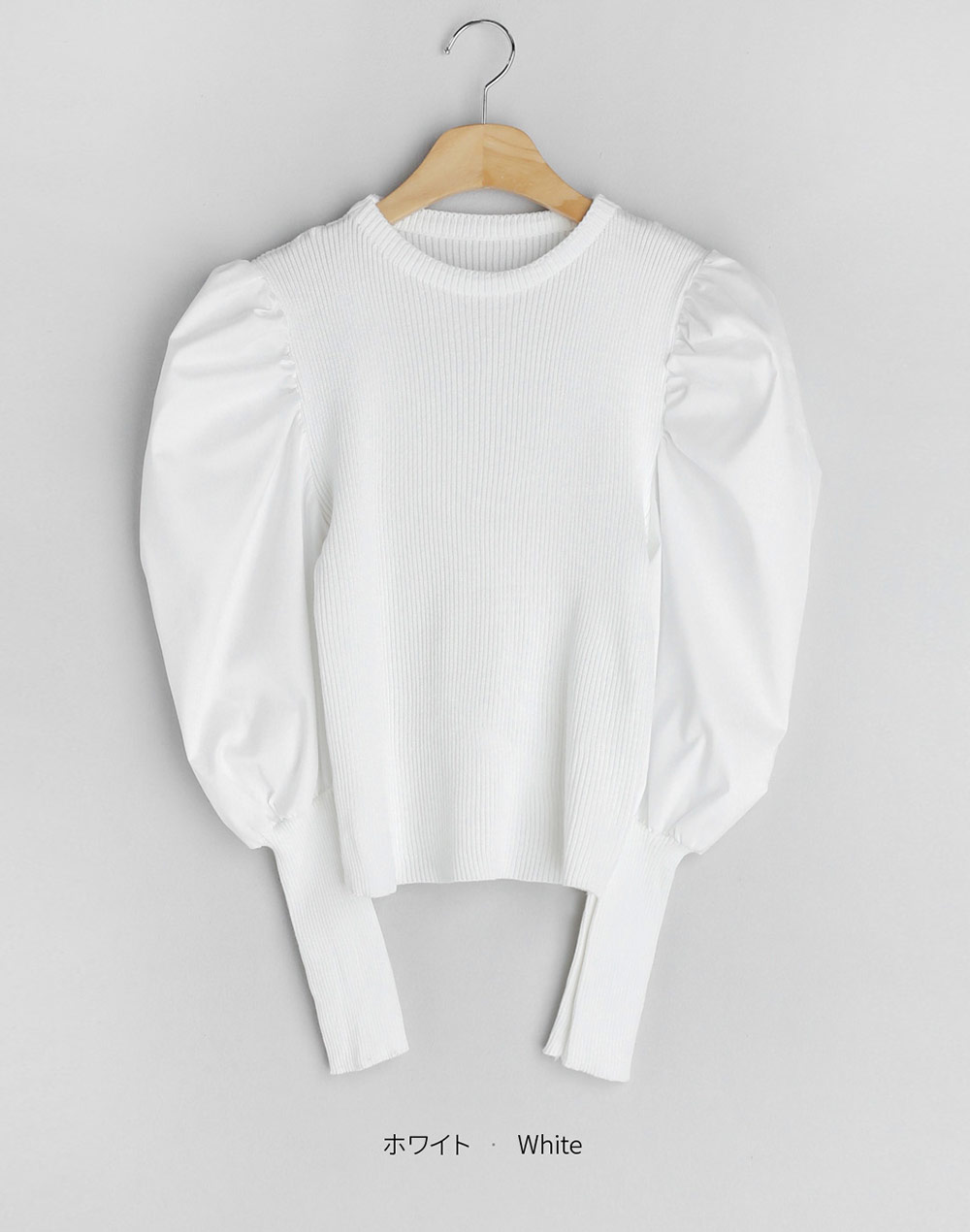 power shoulder knit | 詳細画像16