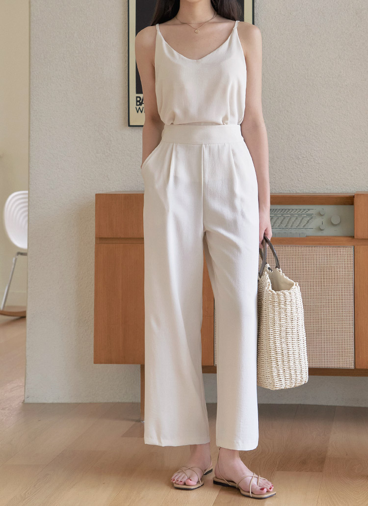 Vネックキャミソール パンツset P3867 レディースファッション通販 Dholic 公式