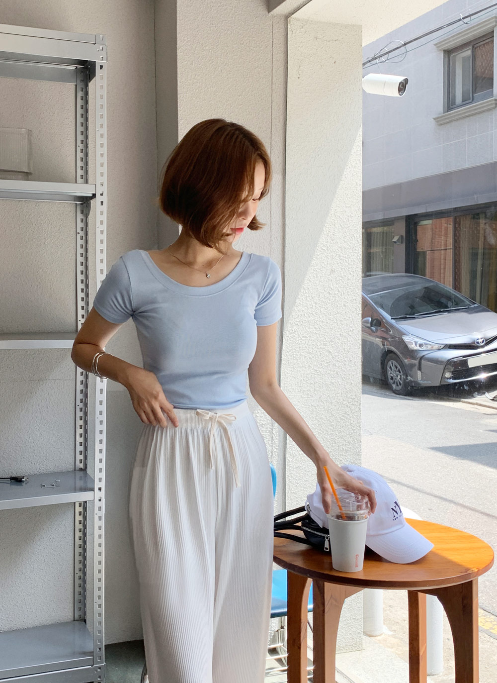 2WAYネック半袖Tシャツ・全4色 | DHOLIC | 詳細画像15