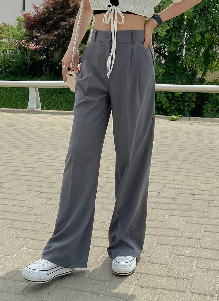 ツータックスラックスパンツ レディースファッション通販 Dholic 公式