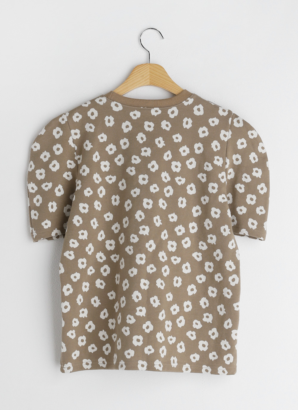 フラワーパターンパフTシャツ・全3色 | DHOLIC | 詳細画像22