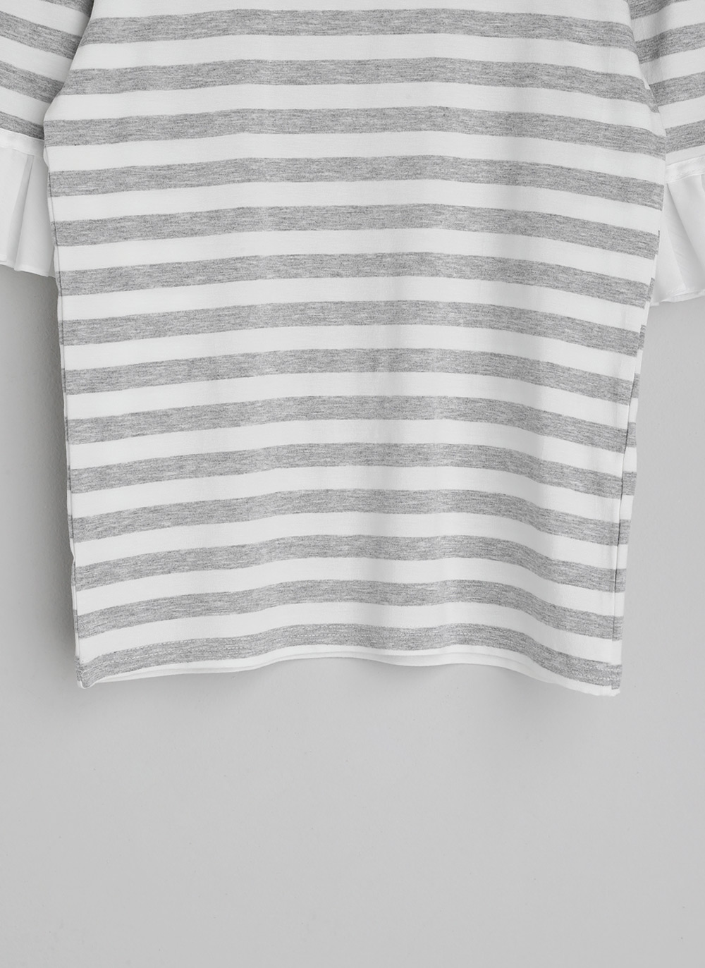 プリーツヘムスリーブボーダーTシャツ・全3色 | DHOLIC | 詳細画像23