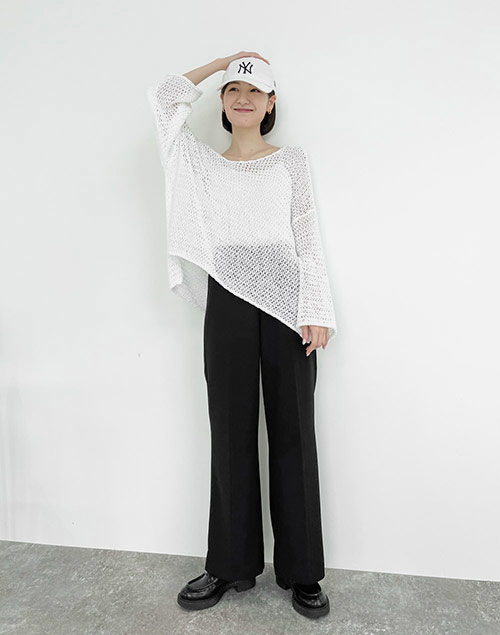 High-waist slacks pants（パンツ/パンツ）| minami_itohara | 東京ガールズマーケット
